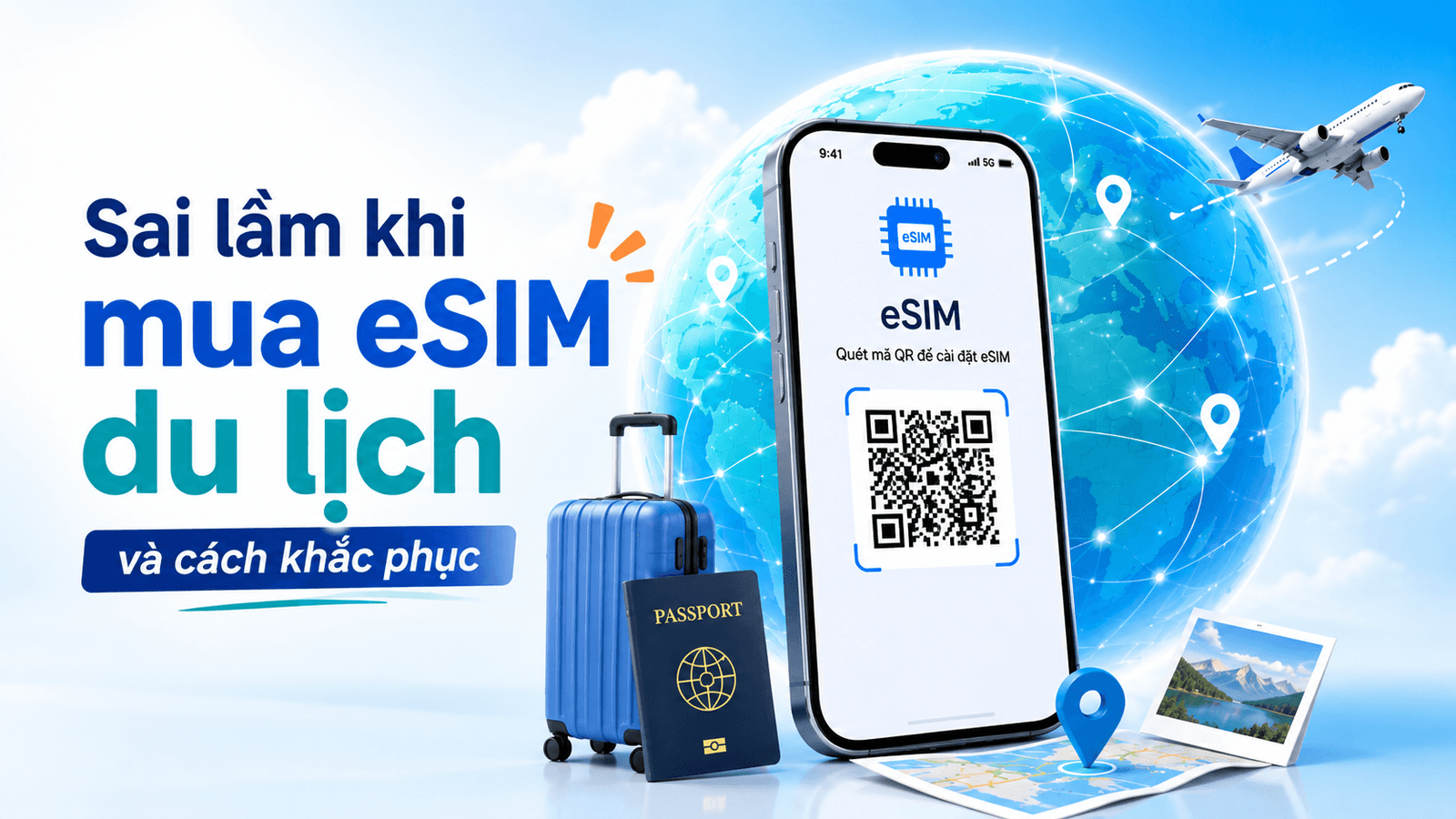 Những sai lầm phổ biến khi mua eSIM du lịch và cách khắc phục
