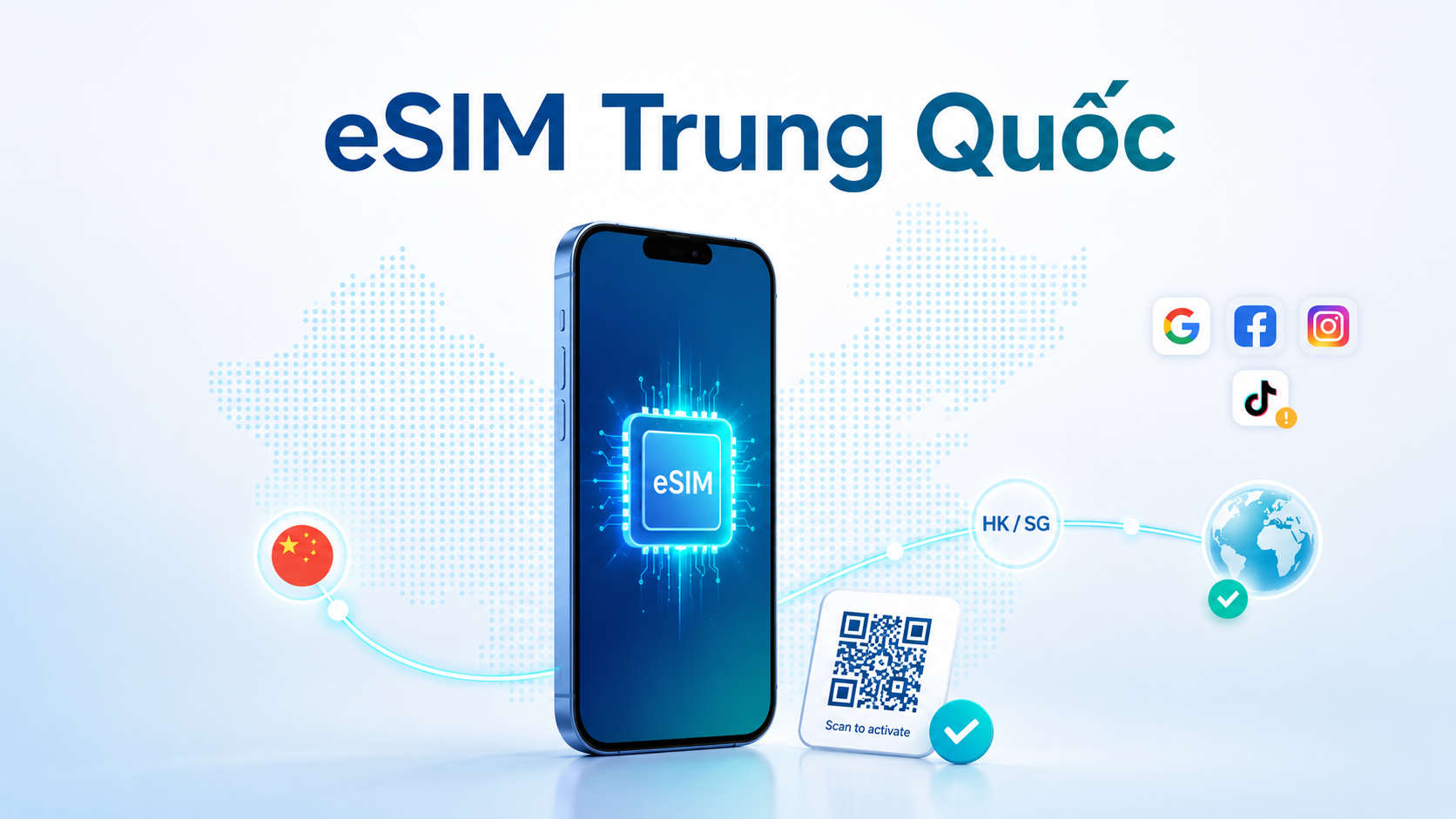 eSIM Trung Quốc là gì? Mua ở đâu uy tín và cách sử dụng